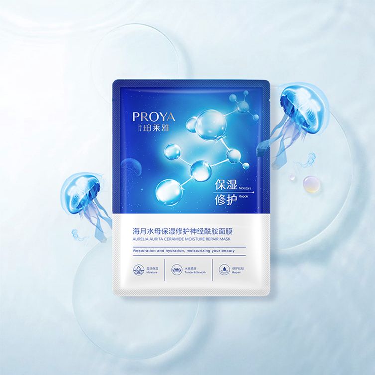 Ggpoker官网海月水母保湿修护神经酰胺面膜